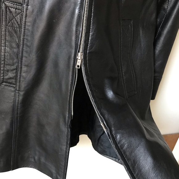 Danier 3/4 length leather jacket - Picture 8 of 15